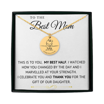 Custom Best Mom Necklace