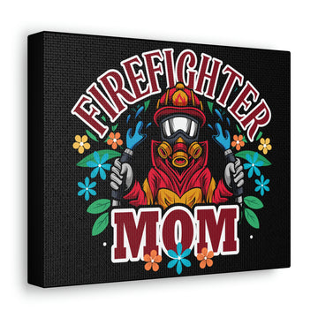 Firefighter Mom Canvas